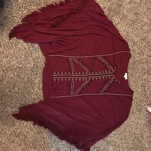 Flowy tribal blouse. Size L.