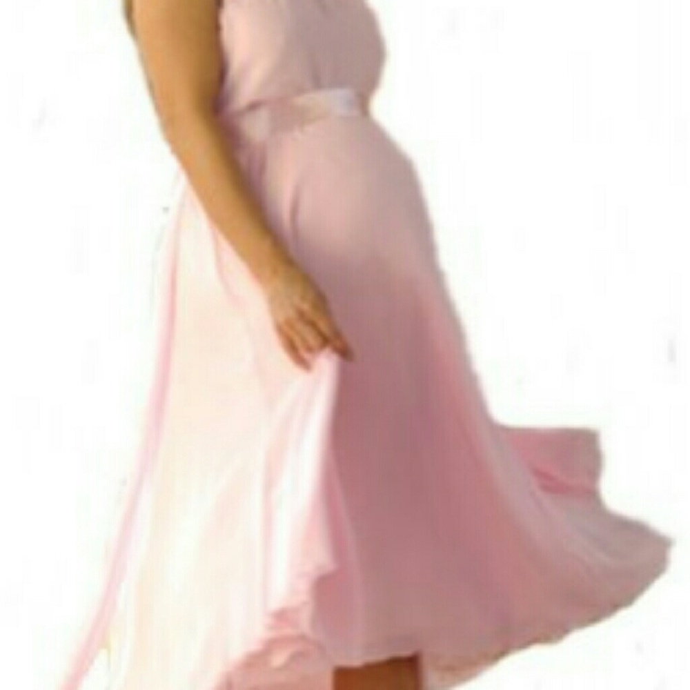 Pink audrey gown