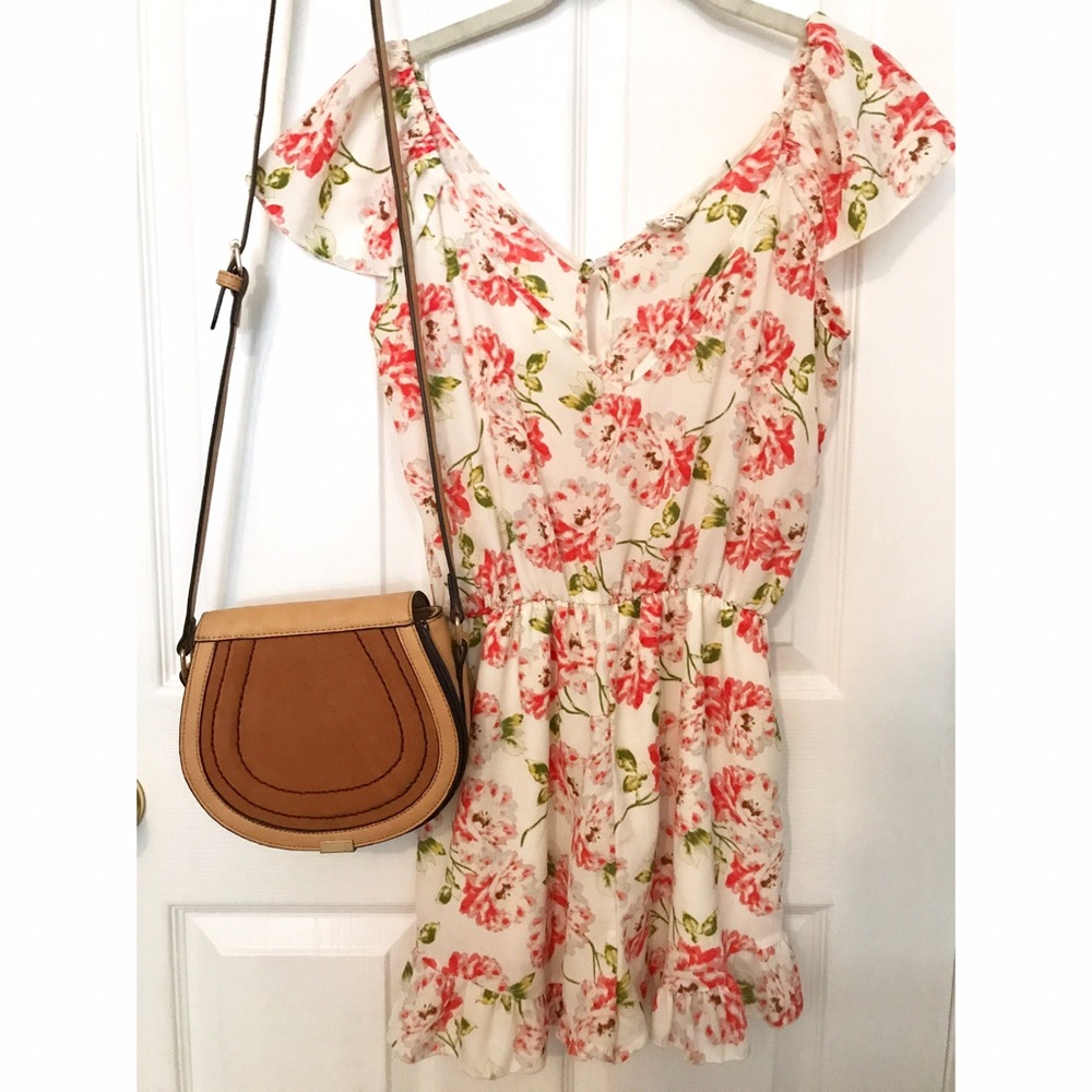 Floral romper!