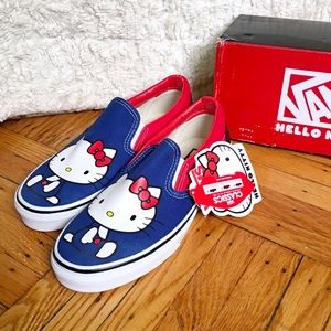 🆕Vans Hello Kitty special edition slip on