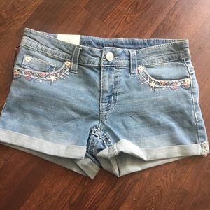 CCO! KNOX ROSE Denim Midi Shorts NWT Size 6