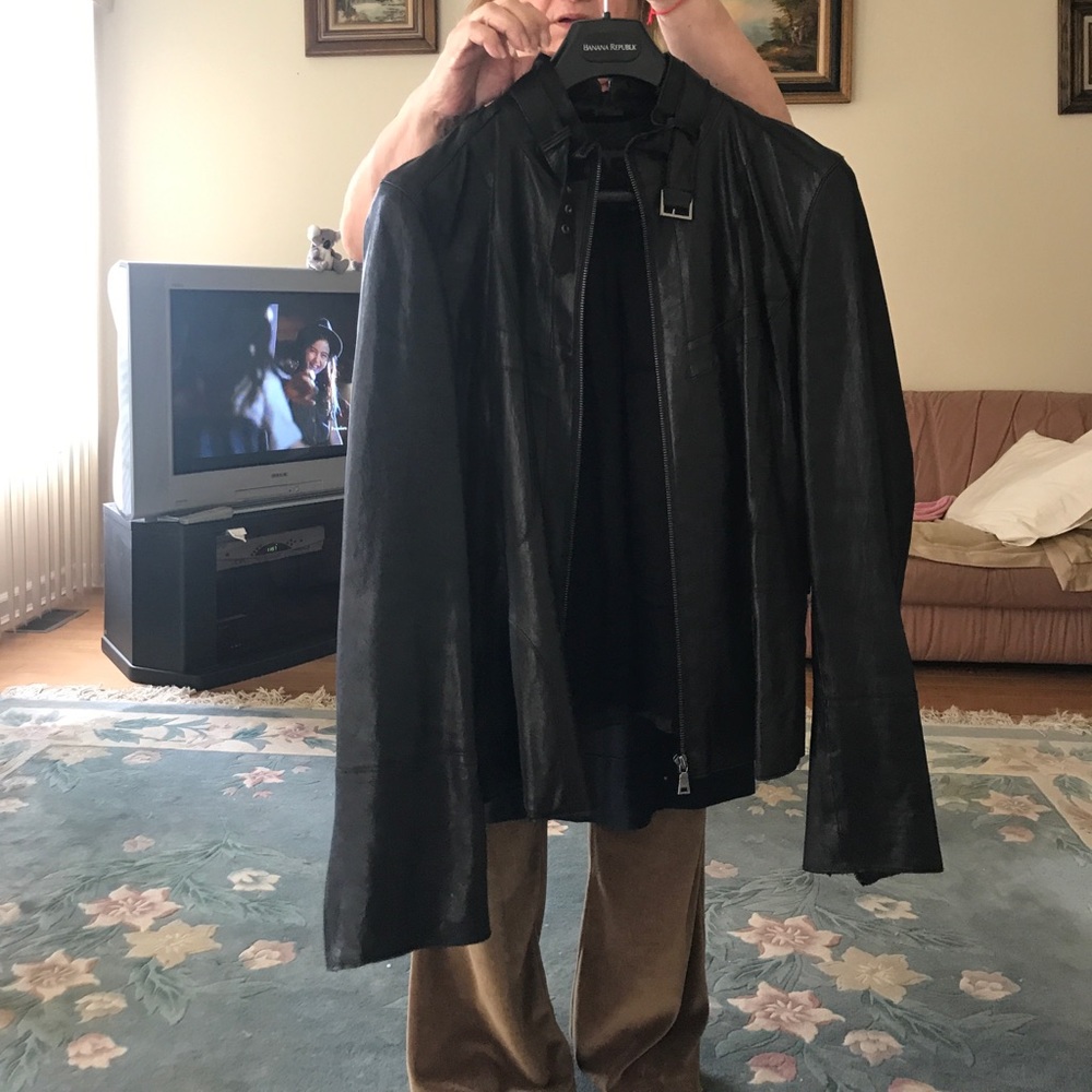 MARC by Andrew Marc  motorcycle leather jacket