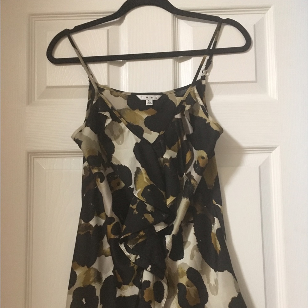 SOLD - CAbi ... Like New Ruffled Cami