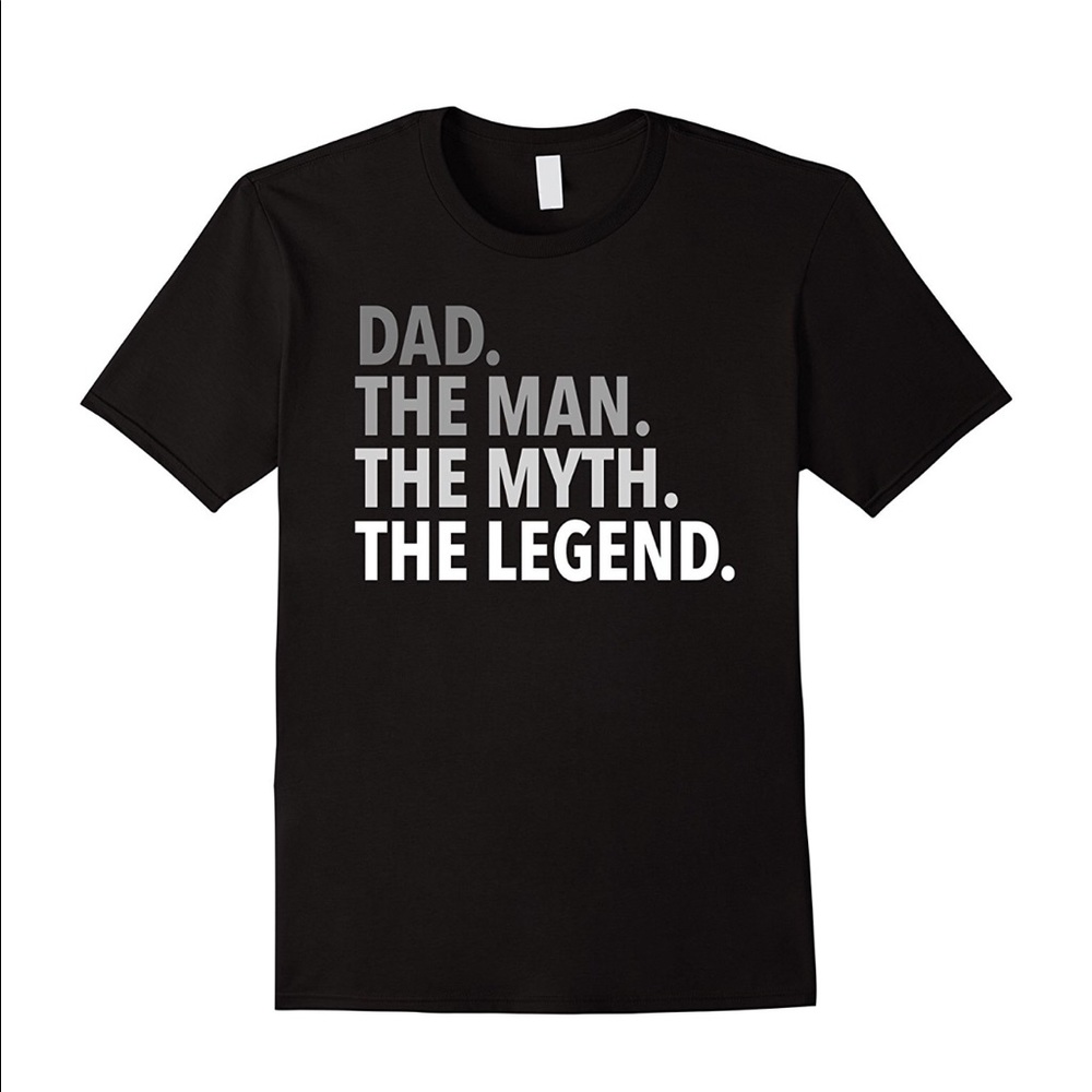 Father's Day T shirt gift - black or navy color - Picture 2 of 2