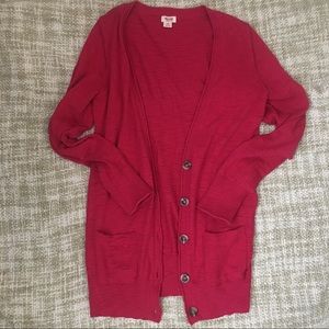 Cute Pink Cardigan 🎀 Large 🎀 Mossimo