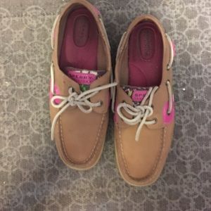 Sperry topsider boat shoes like new!