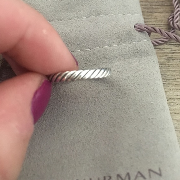 SOLD. David Yurman Cable band - Picture 2 of 4