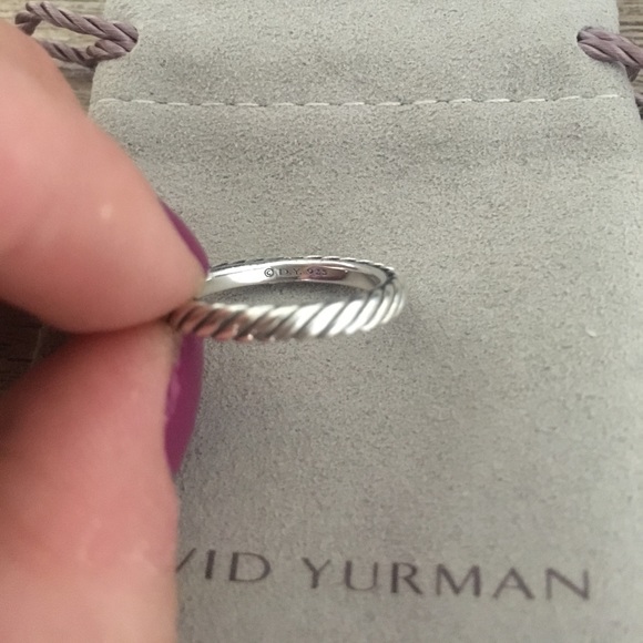 SOLD. David Yurman Cable band - Picture 3 of 4