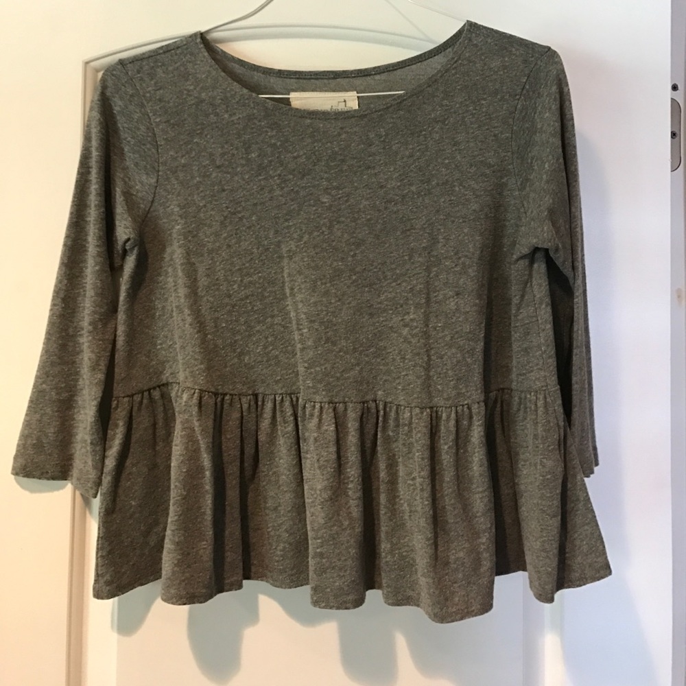 Free people peplum too - Size XS