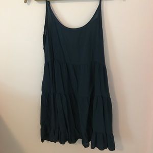 Brandy Melville blue open back tank top dress