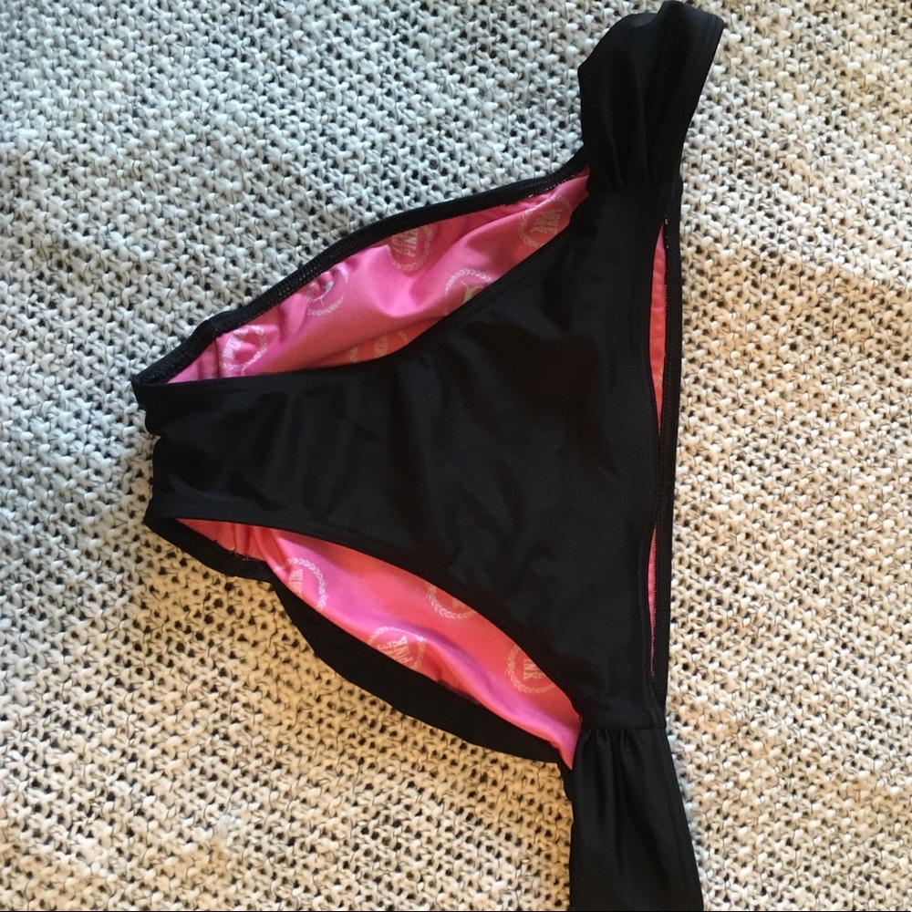 Pink bikini bottoms
