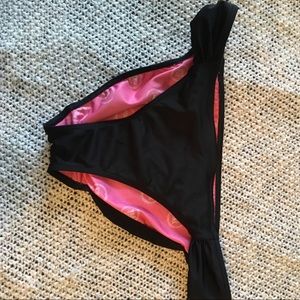 Pink bikini bottoms