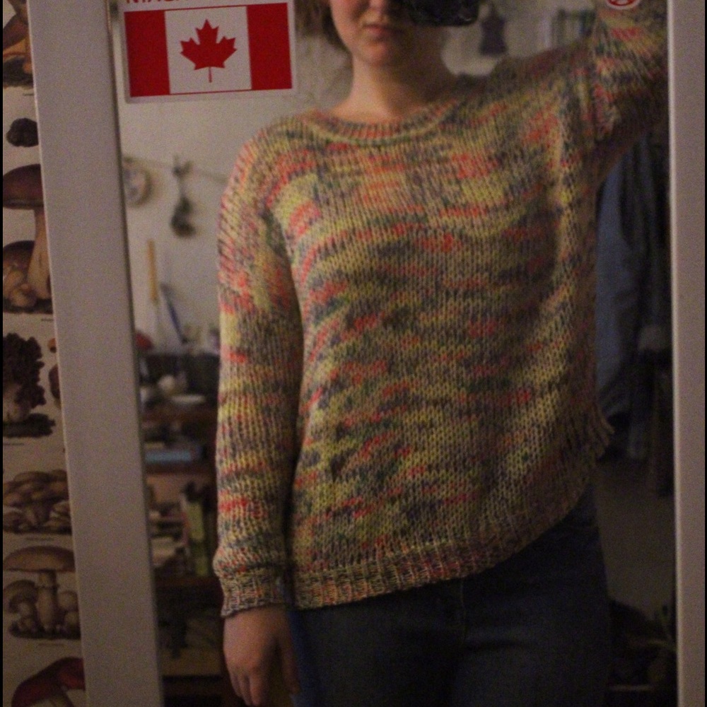 Multicolored Knit Sweater - Picture 3 of 3