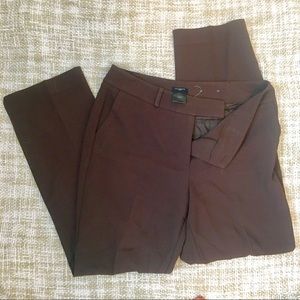 Ann Taylor Dress Pants - Brown - Curvy