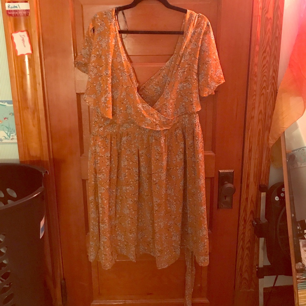 Gorgeous Flouncy Floral Dress