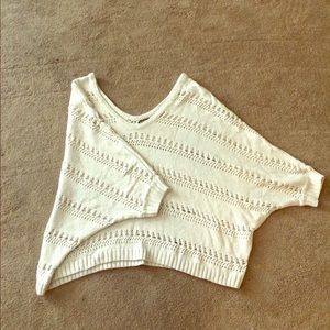 Express Knot Crop Sweater