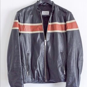 Wilson's Leather Motorcycle Jacket 100% Leather