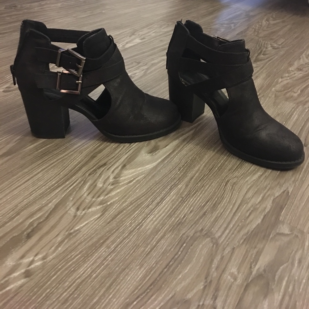 Black booties