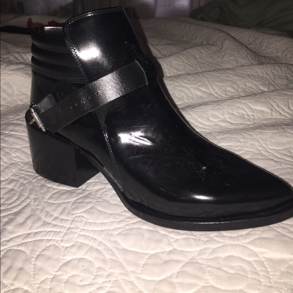 New TopShop Patent Leather Boots