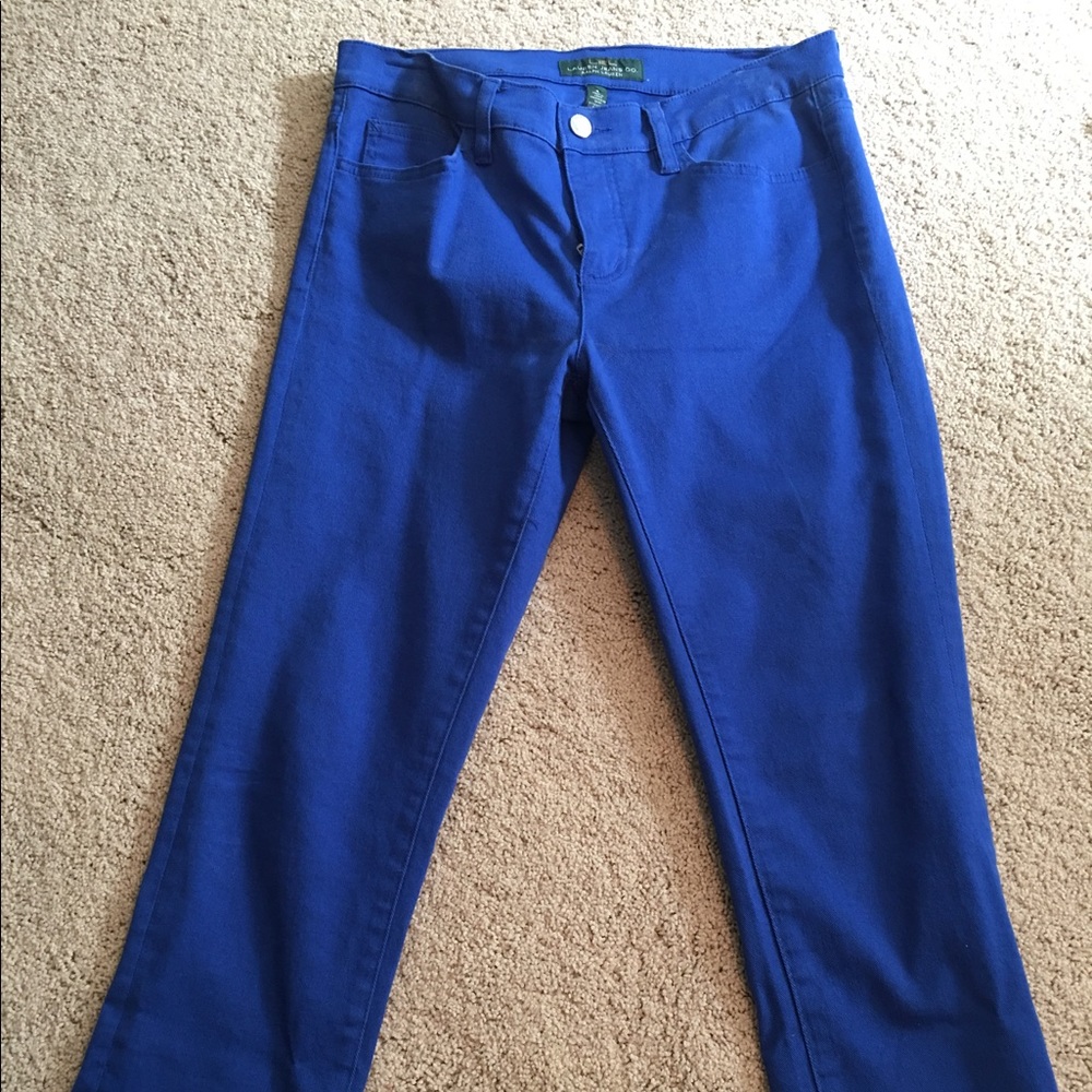Royal blue pants