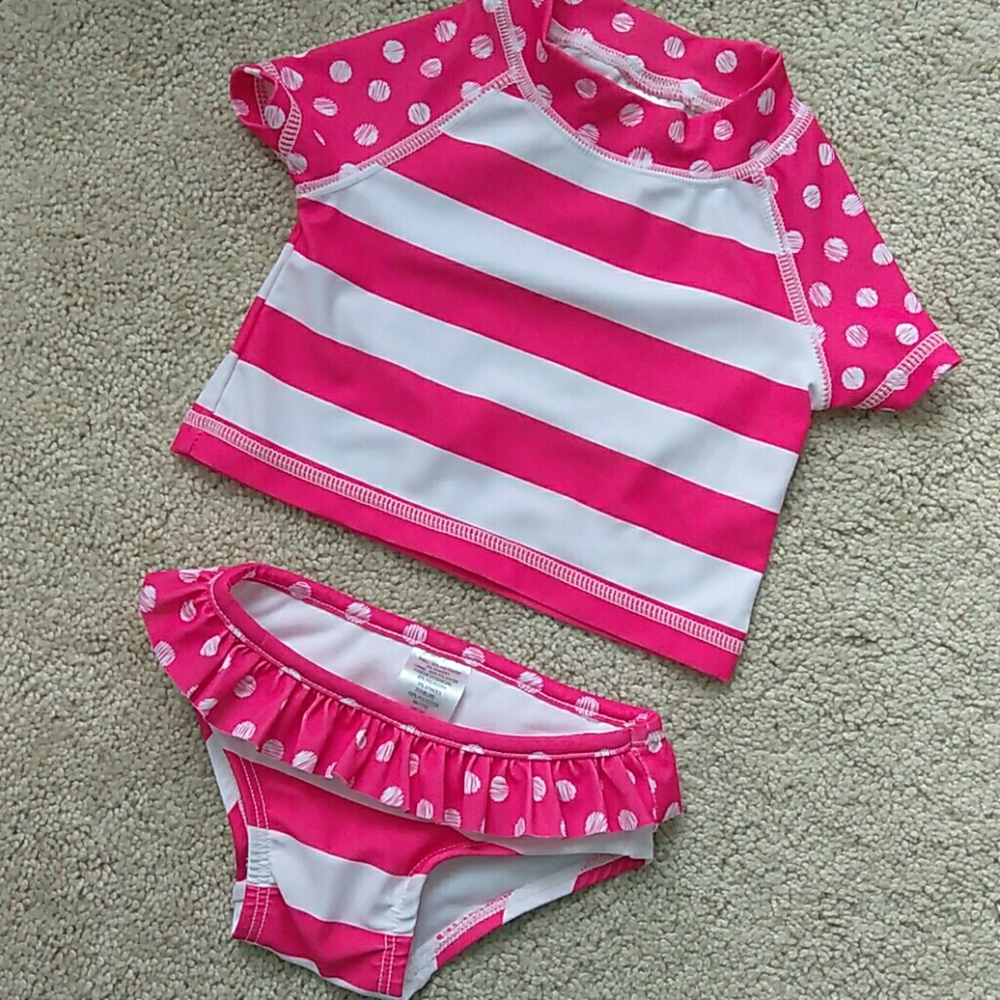 Two piece bathing suit