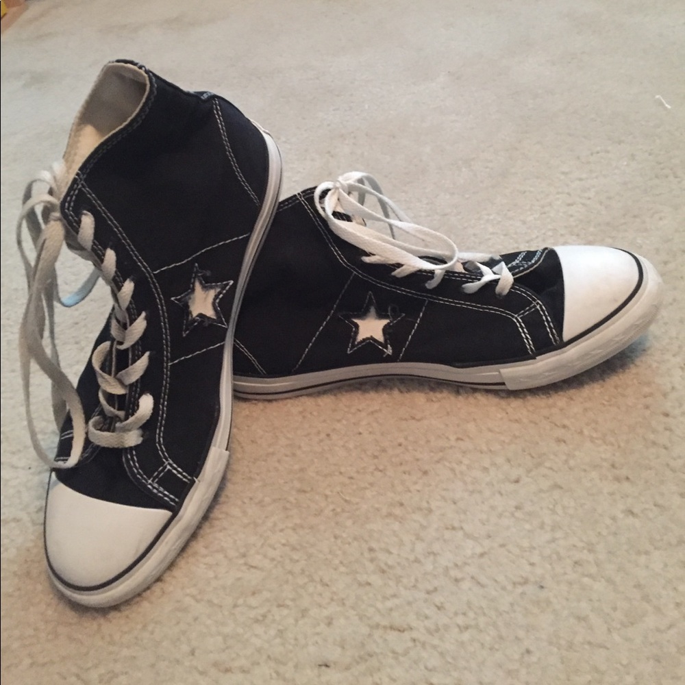 High top one star converse
