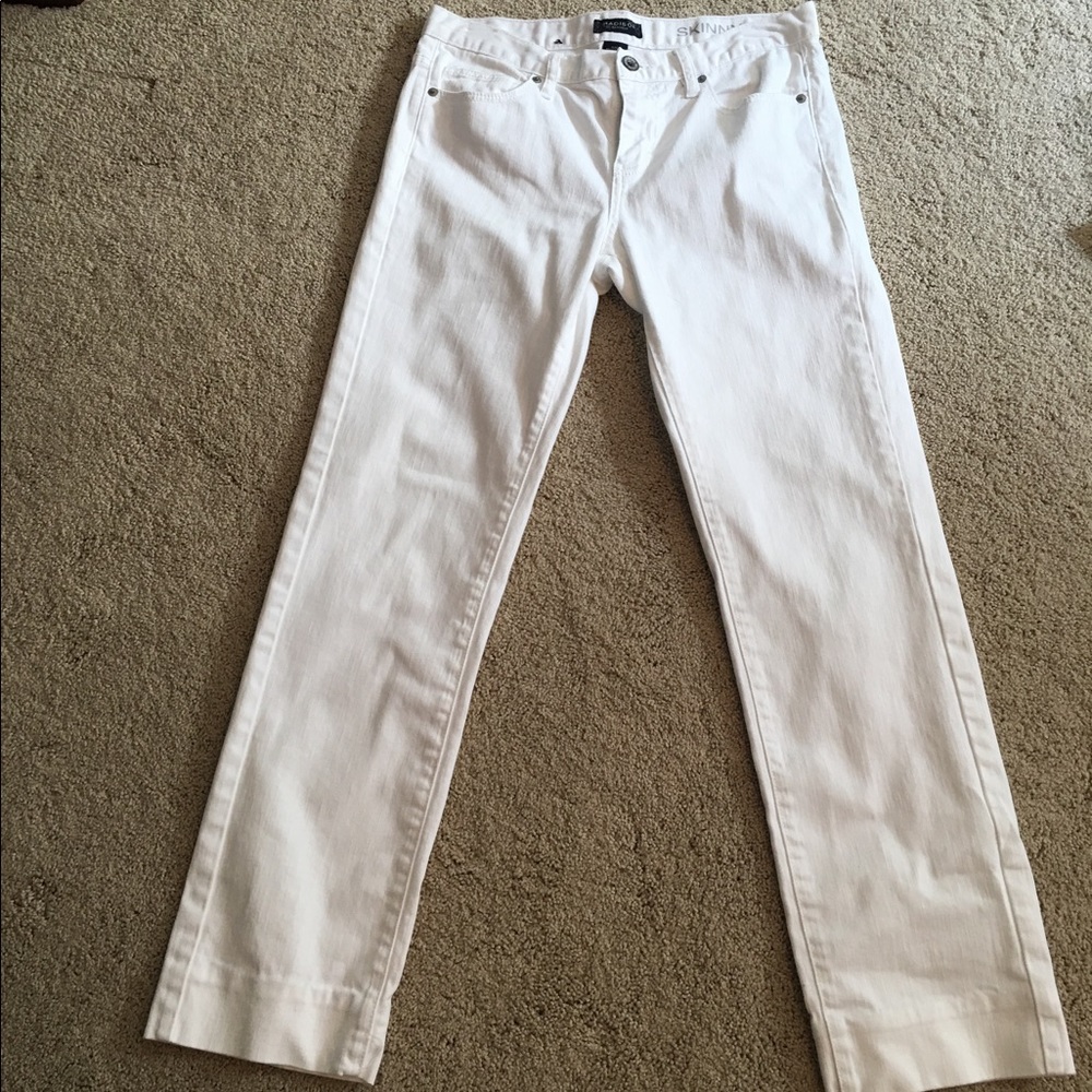 White pants
