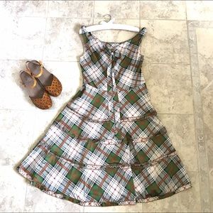 Sweet plaid sundress