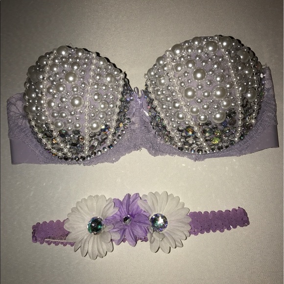 Mermaid Rave Bra - Picture 2 of 2