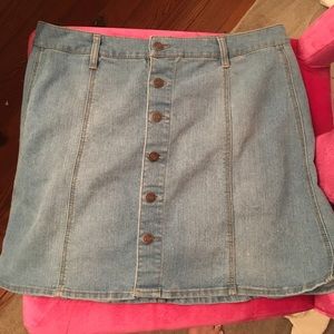 Button from skirt
