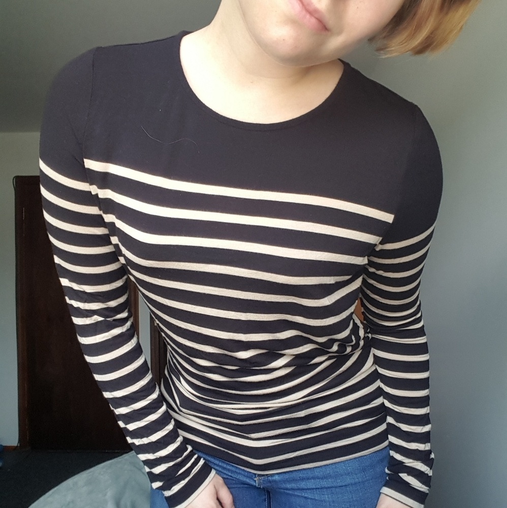 Forever 21 striped long sleeve