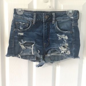 American Eagle, size 4, High Rise, Cut Off Shorts