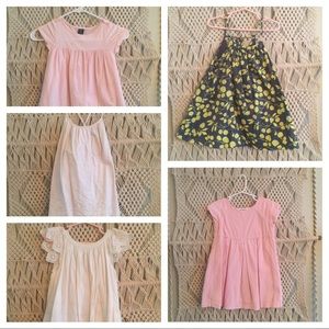 Lot of 6 baby gap dresses