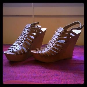 Gladiator platform wedges