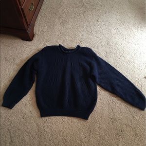 Navy blue sweater