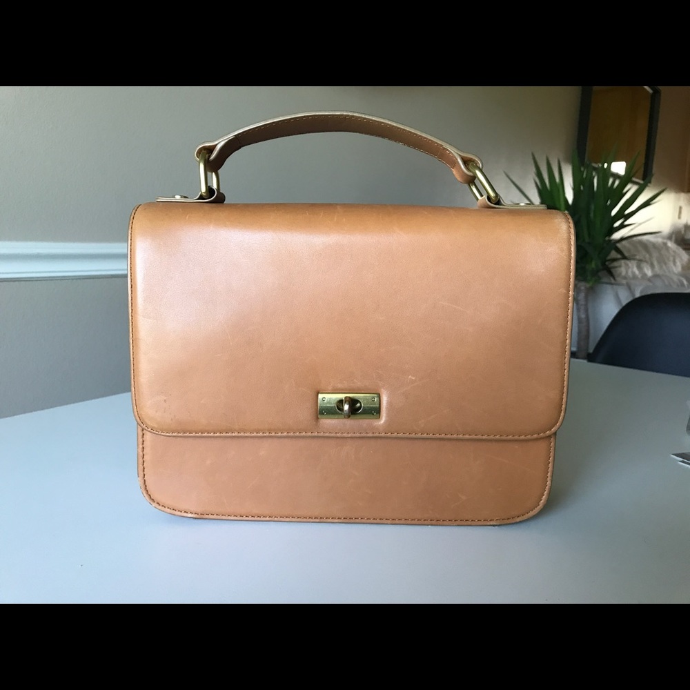 J. Crew Eddie purse(leather). VERY gently used.