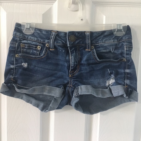 American Eagle Outfitters Pants - American Eagle, Size 2, Denim Shorts