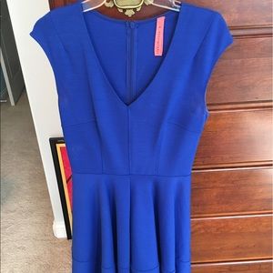 Royal blue dress
