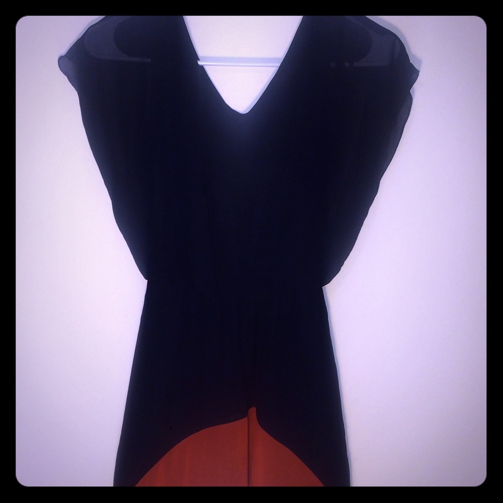 Sweet storm navy blue dress