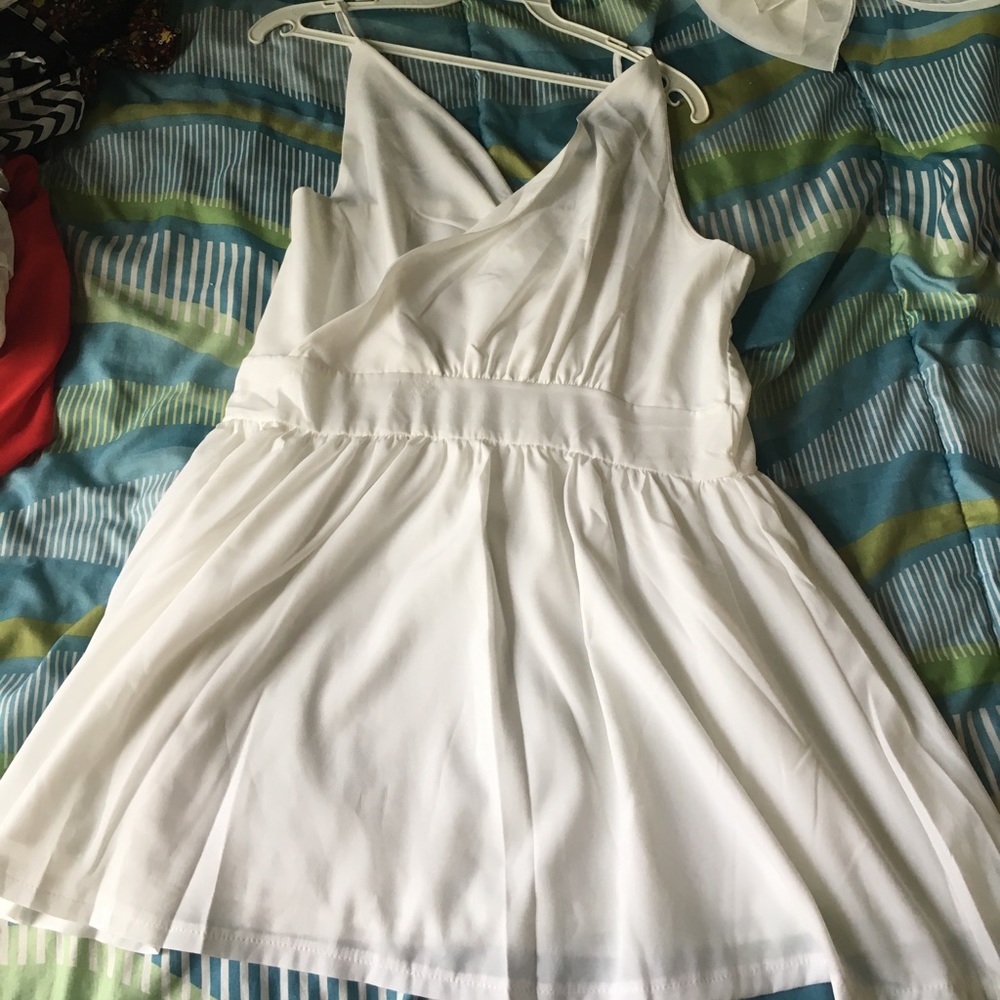 White dress