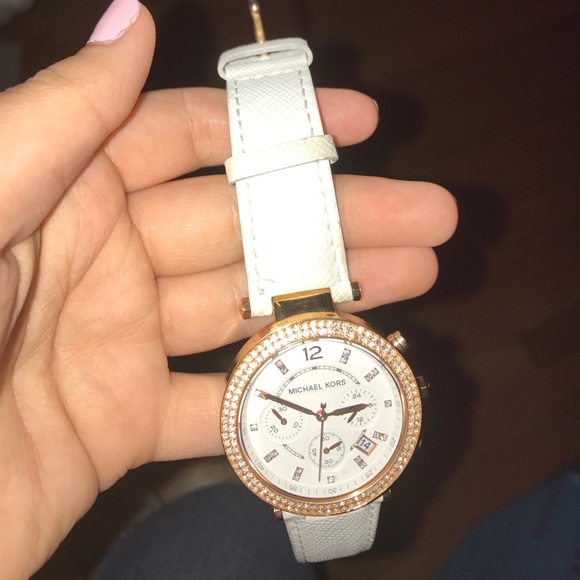 Michael kors watch white leather - Picture 5 of 5