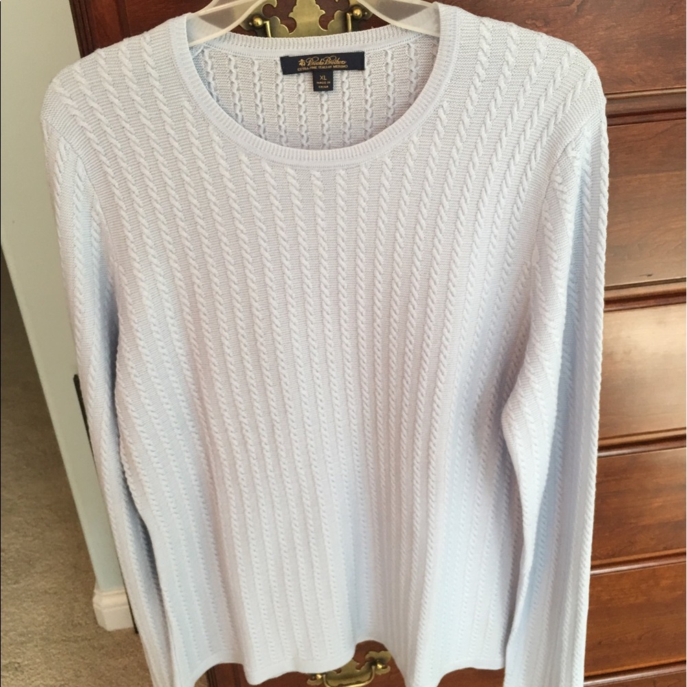 Light blue sweater