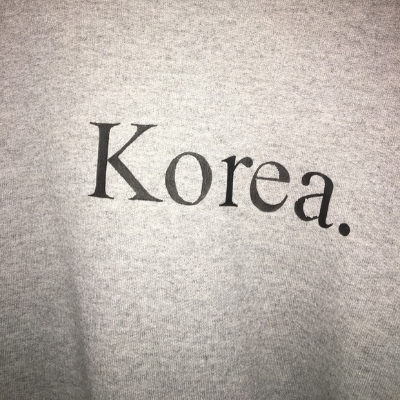 Custom made "Korea" sweatshirt - Picture 3 of 3
