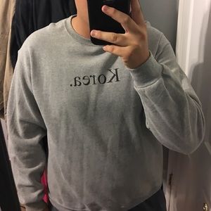 Custom made "Korea" sweatshirt