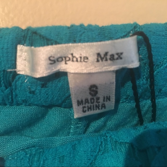 Sophie Max turquoise skirt - Picture 3 of 4
