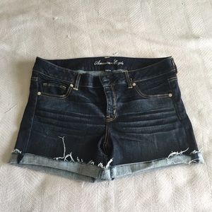 American eagle midi shorts!