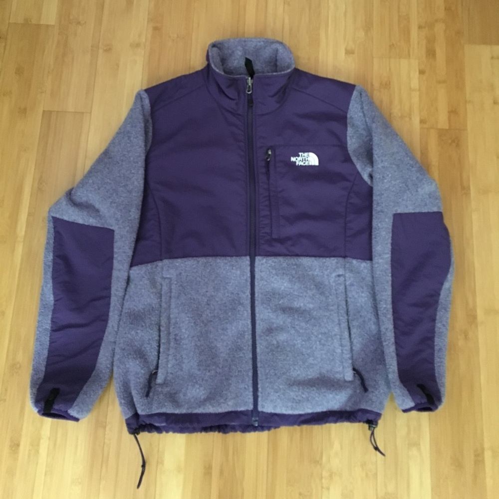 Women's Purple Denali North Face Authentic