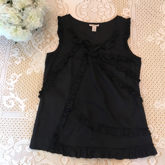 EUC J Crew silk sleeveless top - Picture 2 of 4