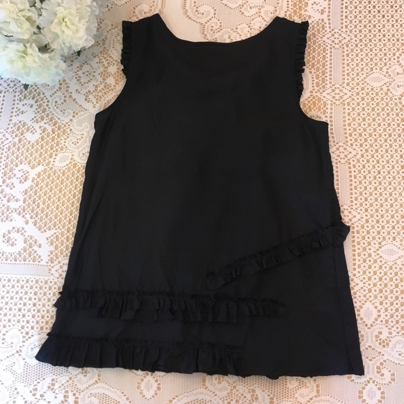 EUC J Crew silk sleeveless top - Picture 4 of 4