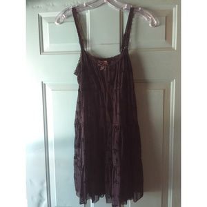 Intimately Free People black mesh babydoll size s